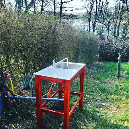 Am Mit Ruderboot בית נופש Mustin (Mecklenburg-Vorpommern)